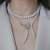 Luxuriöses Vintage dreilagiges Perlen-Collier, 2024 neue Trend-Schmuckmode Damen Halskette für den Hals Partygeschenk