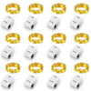 With battery 20 Pack String Fairy Lights Silver Copper Wire Battery Powered Decorations Lights For Wedding Party Christmas Decor