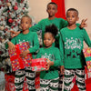 Merry Christmas Family Matching Outfits All Elk Print Mother Father Kids Pajamas Set Soft Loose Sleepwear Xmas Look Gift Pyjamas
