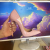 Multi color customized 12cm super high heels, nude white patent leather, sexy red sole, pointed thin single order shoes