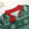 Merry Christmas Family Matching Outfits All Elk Print Mother Father Kids Pajamas Set Soft Loose Sleepwear Xmas Look Gift Pyjamas