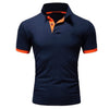 Men's Short Sleeve Polo Shirts Casual Slim Fit Basic Designed Shirts Quick-drying Anti-wrinkle Tops