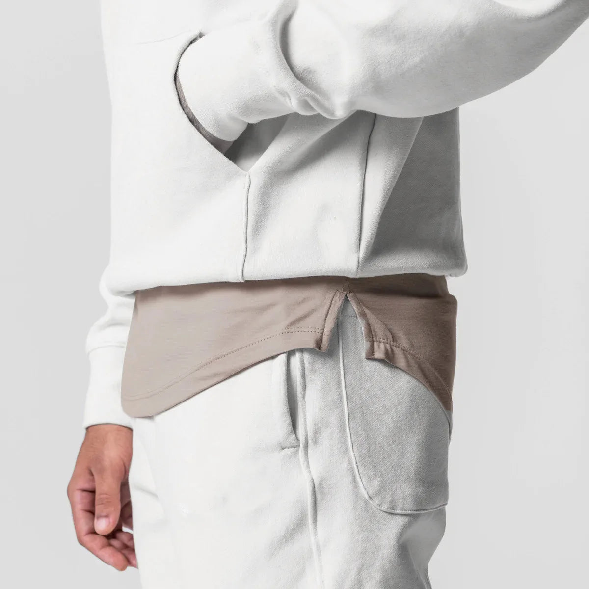 Men's Thick Cotton Training Sets Hoodie Casual Sports Pullover Hooded 2-piece Top with Pants Sweatshirts Gym Running Tracksuits