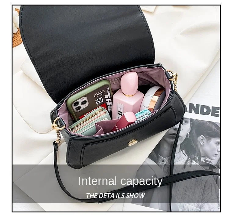 Summer Sailor Moon Ladies Handbag Black Luna Cat Shape Chain Shoulder Bag PU Leather Women Messenger Crossbody Small Bag Purses