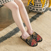 Custom Queen Of Absolutely Everything Gold Baroque Soft Memory Foam House Slippers Women Comfy Warm Anti-skid Sole Slipper
