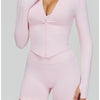 SWELTERING 2/3PCS Seamless Yoga Set Gym Clothes Sportswear Fitness Suits Women Workout Bra Crop Top Long Sleeve Sports Suits