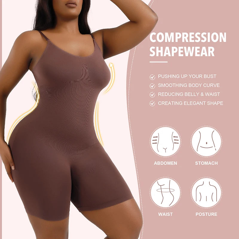 AfruliA Fajas Colombianas Bodysuits Shapewear Seamless Waist Trainer Body Shapers Women Tummy Control Panties Butt Lifter Corset