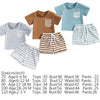 ma&baby 0-3Y Toddler Infant Baby Boy Girl Clothes Sets Casual Short Sleeve T-shirt Tops Shorts Summer Outfits Clothing
