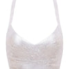 BEAUKEY Sexy Short Metalic HL Bandage Crop Top Women Vest Gold Silver  XL Camis Bodycon Club Party Tank Top  Wholesale