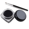 Black Eyeliner Cream Waterproof Beauty Cosmetics Long Lasting Eyeliner Gel Eyeshadow Makeup Tools With Brush Set Eye Liner