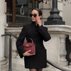Women's Clothing Luxury Brand Design High-end Blazers Jacket Office Lady Suit Coats White Black Blazer Long-sleeved Top Jacket