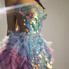 Heavy Industry Diamond Skincare DressEvent Party Performance Nightclub StageD] Singer Model G0G0 sexyPerformance Dress