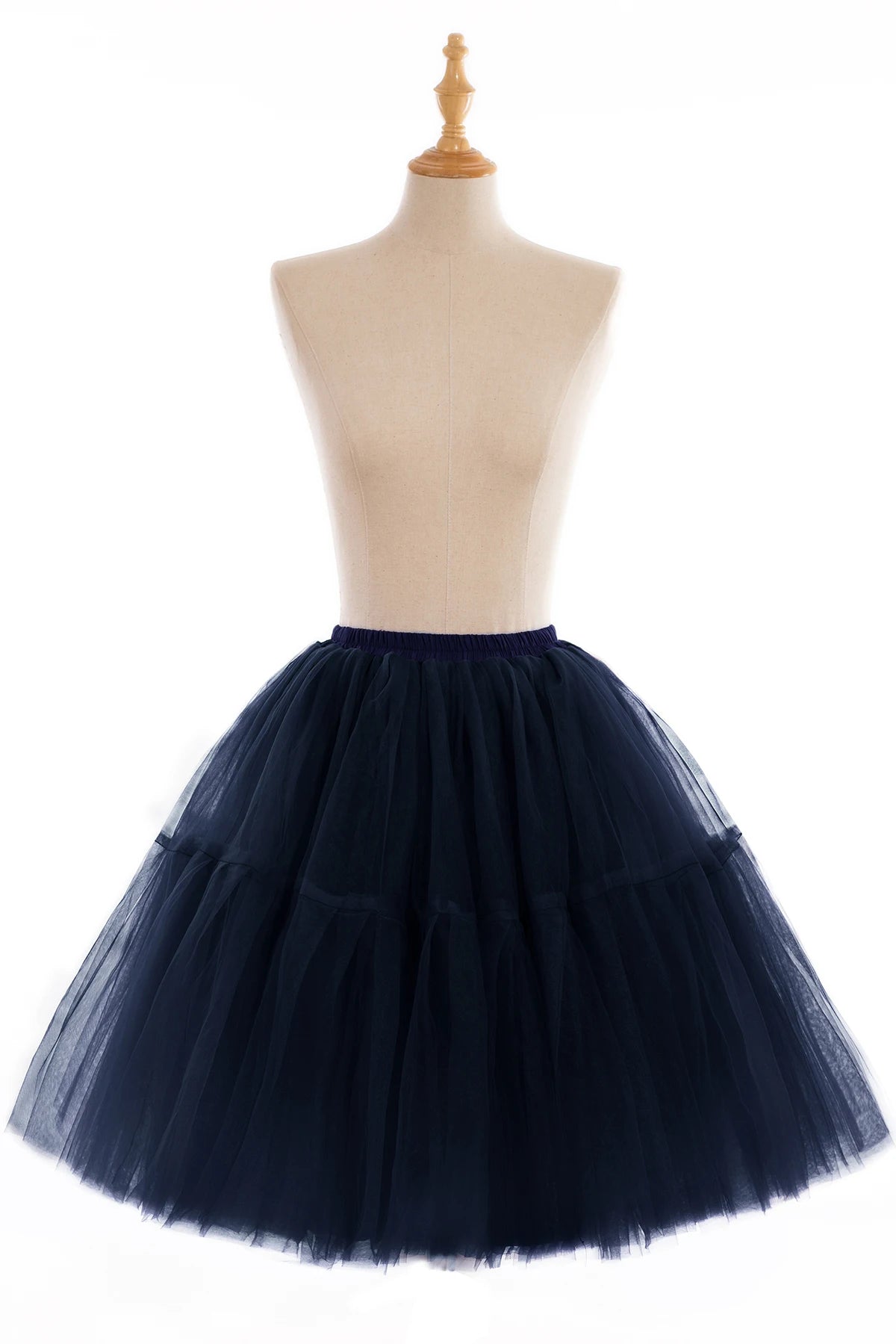 Multi-layer Tulle Tutu Skirts Fuchsia 6 Layers Fluffy Petticoat Underskirt Princess Ball Gown Women Halloween Party Skirt