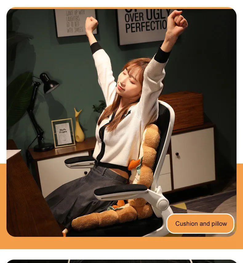 1 Stück Simulation Brot Toast Kissen Gefüllt Memory Foam Kissen Sofa Stuhl Dekor Sitzkissen Niedliche Studenten Stuhlauflage