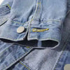 Damen Jeansjacke Frühling Herbst Kurze Jacke Rosa Jeansjacken Lässige Oberteile Lila Gelb Lila Blau Locker Sitzende Oberteile Damen Oberbekleidung