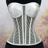 Steel Bone Transparent Bra Bustier Women's Waist Trainer Shapewear Girdles Corset Sexy Club Party Crop Top Lingerie Plus Size