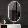 Bathroom Smart Makeup LED Mirror Adjustable light With Bluetooth Speaker Anti-Fog Human Body Induction Hotel Decoration Mirror