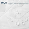 100% wasserdichter Bettdeckenbezug Bettwäsche Queen King Bettdecken für ältere Patienten Baby weiße Bettwäsche Bettbezug 2x Kissenbezug