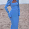 Bella Black Satin Prom Dresses Detachable Shawl Mermaid Wedding Dress Elegant Long Sleeves Customized Vestidos De Fiesta 2024