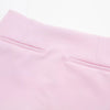 HH Women Pink 2 Piece Set Sexy V-Neck Sleeveless Backless Suspender Zipper Top+High Waist Back Pocket Mini Skirts Shorts Y2K
