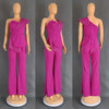 High Waist Strapless Jumpsuit Rivet Collar Lady Evening and Party Tube Top Jumpsuit for Women Elegant Sexy Birthday Jumpsuit