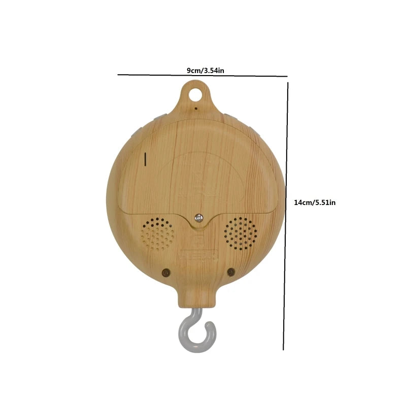 35 Lieder Baby Mobile Krippenbett Glocke Spielzeug Aufzieh-Uhrwerk Spieluhr Maschine Rassel Dropshipping