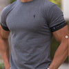 Herren Sommer Rundhals Kurzarm Lockeres T-Shirt