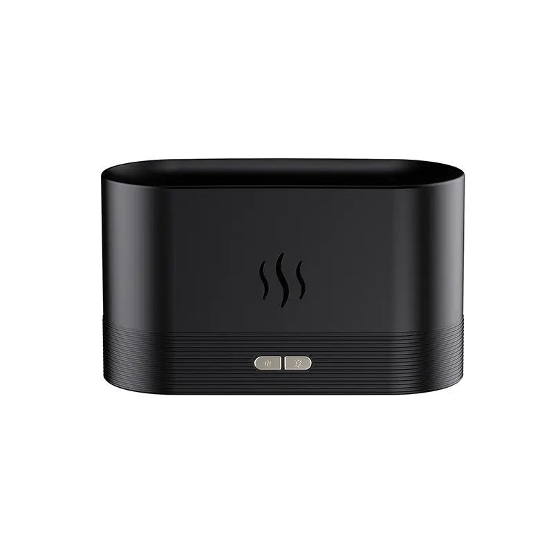 Perfume Humidifier Ultrasonic Air Humidifier With LED Lighting Simulation Colorful Flame Fragrance Machine