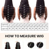 40 Inch Curly Lace Front Wig Water Wave 13X6 Hd Lace Frontal Wig Deep Wave Human Hair Wig 250 Density Preplucked Brazilian Hair