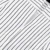 Clacive Fashion Long Sleeve Crop Top 2 Piece Sets Women Elegant Slim Stripe Print Skirts Set Casual High Waist Long Skirt Suits