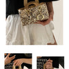 Sparkly Glitter Mini Evening Bag for Women, Designer Crossbody Shoulder Purse, Luxury Party Wedding Clutch, Unique Boutique Gift