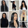 #6 Light Brown Bone Straight Clip In Hair Extensions 1 Piece 5 Clips Full Head One-Piece Clip In Human Hair Extensions 100G/Set