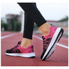 Women Casual Shoes Breathable Walking Mesh Lace Up Flat Shoes Sneakers Women Tenis Feminino Pink Black White