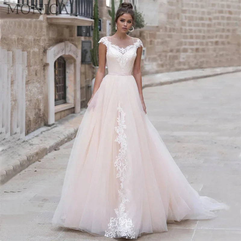 MONICA Trendy Pastrol Crystal Flowers Pleat Short Cocktail Dresses for Teens Cape Party Vestidos De Formatura Customized