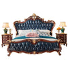 Nordisches Luxus-Ästhetik Bett Queen Size Günstig Niedlich Salon Schlafzimmer King Size Modern Holz Leder Camas Matrimonial Zimmer Möbel