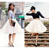 Multi-layer Tulle Tutu Skirts Fuchsia 6 Layers Fluffy Petticoat Underskirt Princess Ball Gown Women Halloween Party Skirt