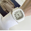 Fashion Women Watches Squartz Dial Watch Women Luxury Ladies Quartz Wristwatches Silicone Female Clock