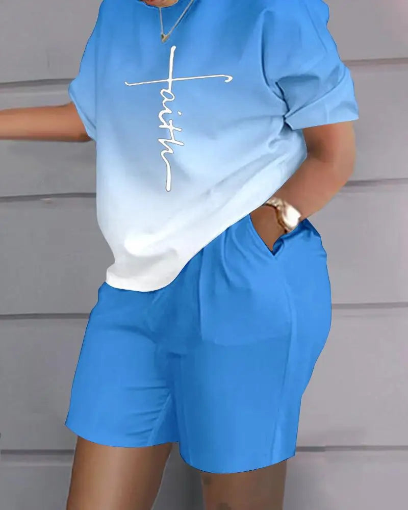 Fashion White 2 Piece Set For Women Long Sleeve Shirt And Shorts Two Piece Suit Women 202 Summer  Casual Home Sets