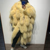 GO BALLISTIC YA Fox Fur Coat 2023 Winter New Natural Fur Clothing Fur Outwear 7337