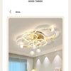 Moderne minimalistische LED-Deckenleuchte, personalisierte kreative Ring-Wohnzimmerleuchten, goldene Atmosphäre, Schlafzimmer-Arbeitszimmer-Kronleuchter