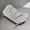 Shiny Rhinestones Handmade Evening Clutch Bags New Folds Purses and Handbags Luxury Designer Wedding Party High Quality