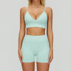 SWELTERING 2/3PCS Seamless Yoga Set Gym Clothes Sportswear Fitness Suits Women Workout Bra Crop Top Long Sleeve Sports Suits