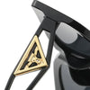 New Small Frame Cat Eye Sunglasses Women Personality Hollow Triangle Sun Glasses Men Trendy Retro Oval Gafas De Sol Mujer