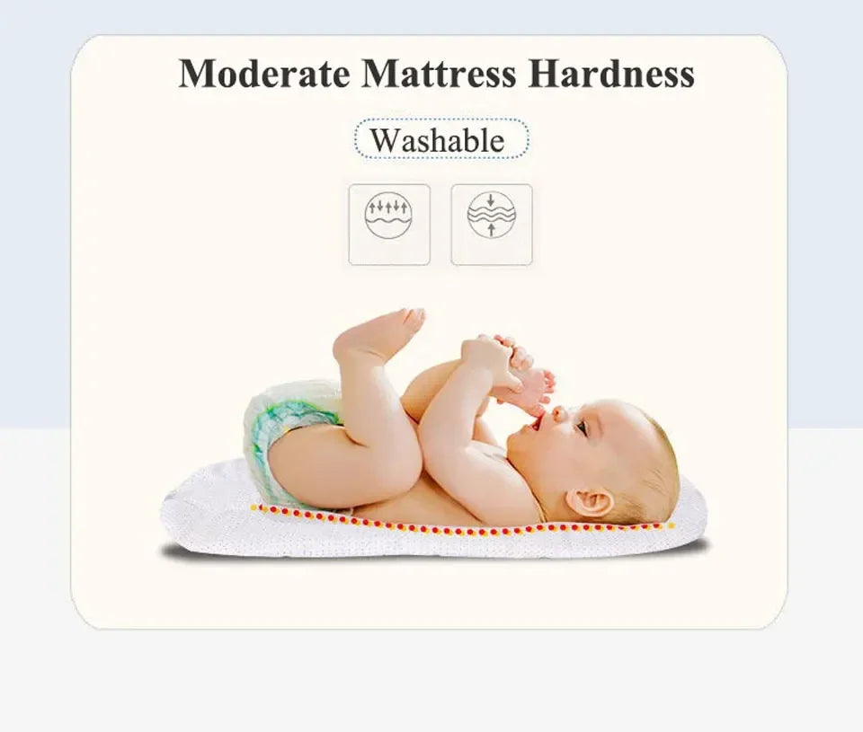 Babybett, faltbar, tragbar, mit Netz und Verdeck, Babynest, tragbares Babybett zum Campen, Säuglingswiege