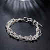 925 Sterling Silver elegant Grape beads Bracelet necklace earrings Jewelry set for women Fashion Party wedding accessories Gifts