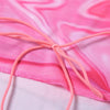 Bandage Halter Hot Sexy Navel Pink Crop Top 2021 Summer Sexy Female Art Print Sleeveless Fashion Slim Tight Party Club Outer