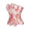 Hollow Out Corset Tops Irregular Hem Fishbone Underbust Top Slim Bandage Shapewear Bustier Korset Costumes Evening Party Corset