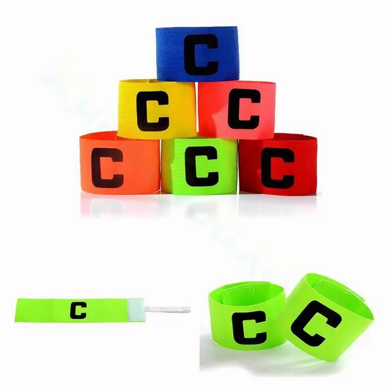 1pcs Kids Adults Football Captain Armband Soccer Arm Band Leader Competition Gift Soccer Captain Group Armband Football Training