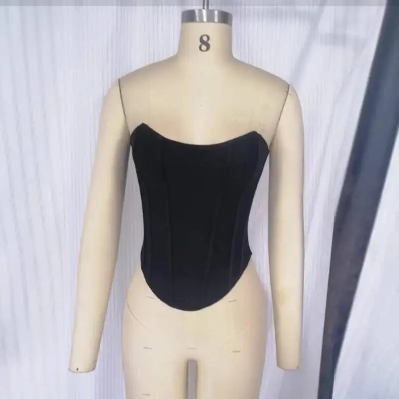 Giyu Sexy Camis Bandage Lace Up Corset Crop Tops Women 2025 Summer Elegant White Camisole Off Shoulder Backless Blusas Femme
