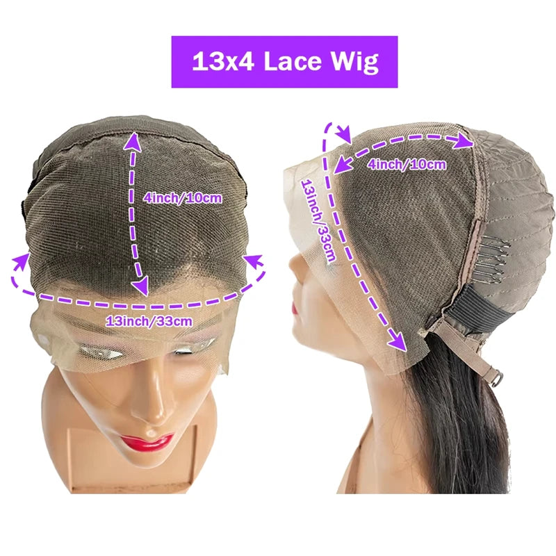 13x4 Kurze Bob Perücke Echthaar Deep Wave 100% Brasilianische Lockige Echthaar Perücken Transparente Spitze Front Perücken Für Frauen Vorgezupft